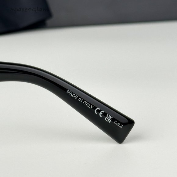 BRAND NEW Saint Laurent SL641 001 Black Cat Eye Unisex Sunglasses - Picture 8 of 13